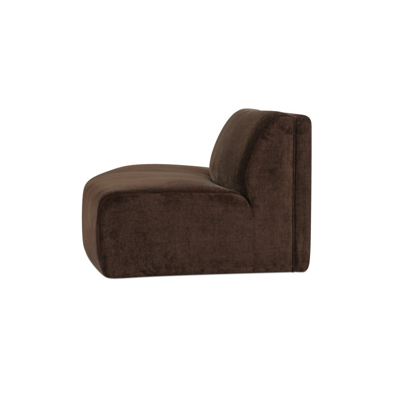 Naomi Convex Sofa Golden Yellow, Brown