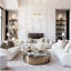 6 - Light Twisted Clear Glass Globe Chandelier-587836359