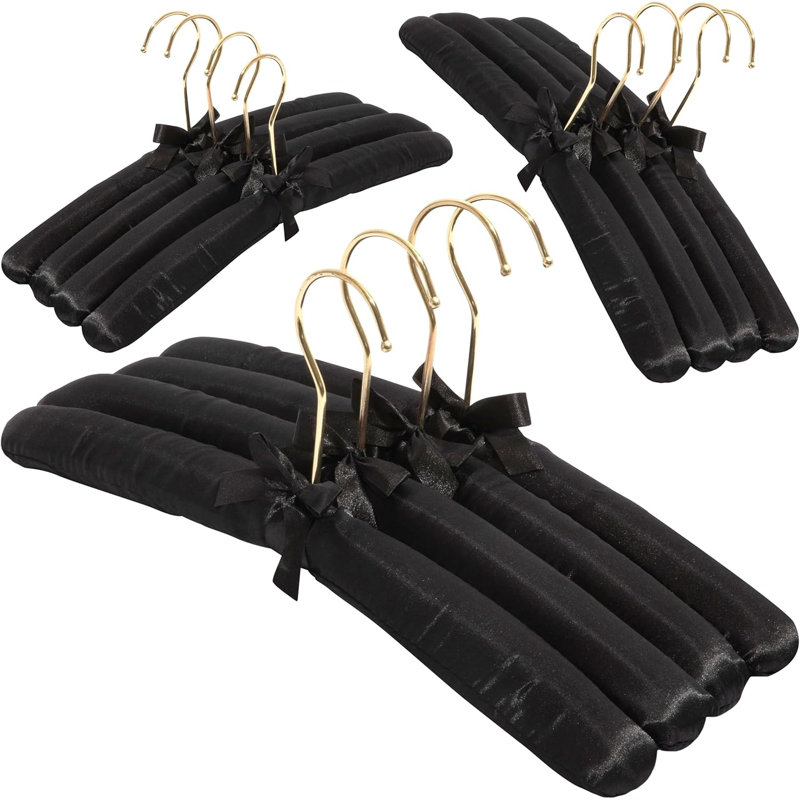 Cintres rembourrés en tissu pour femme