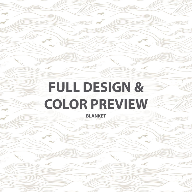 Minimalist Coastal Line III – Black Abstract Plush Blanket, Coastal Fleece Throw, Beige Abstract
