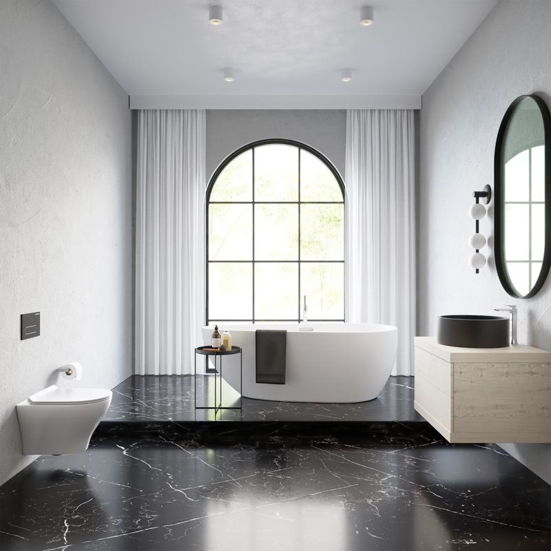 Cuvette de toilette ronde Monaco