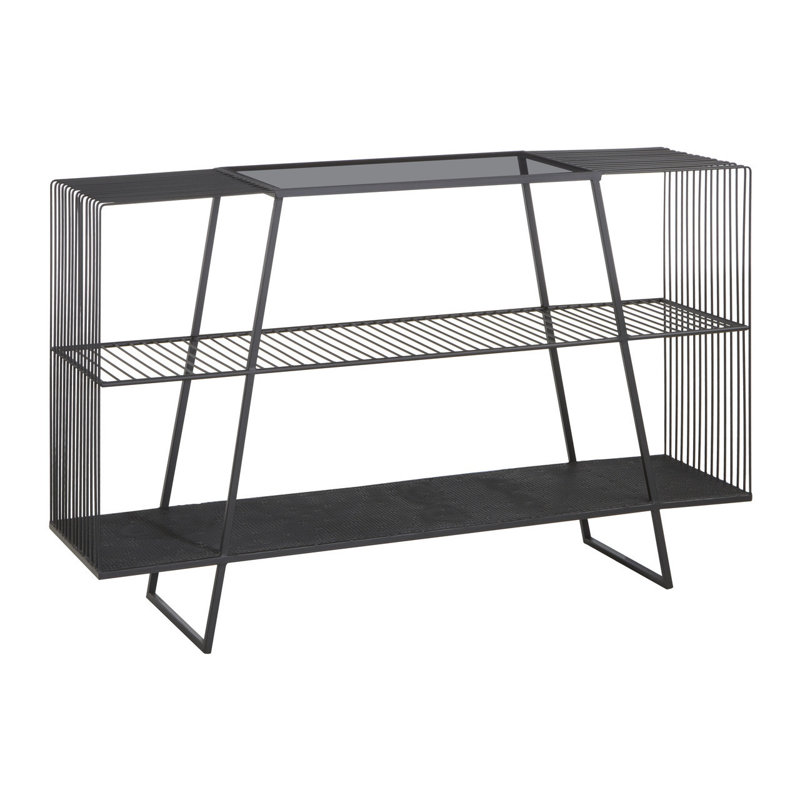Demartino 120cm Glass Top Console Table