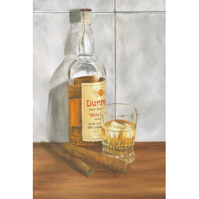 Scotch Series II - Wrapped Canvas Painting