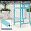  Chaise 2 pièces Adirondack avec accoudoirs et repose-pieds pour terrasse-28701574-28701625