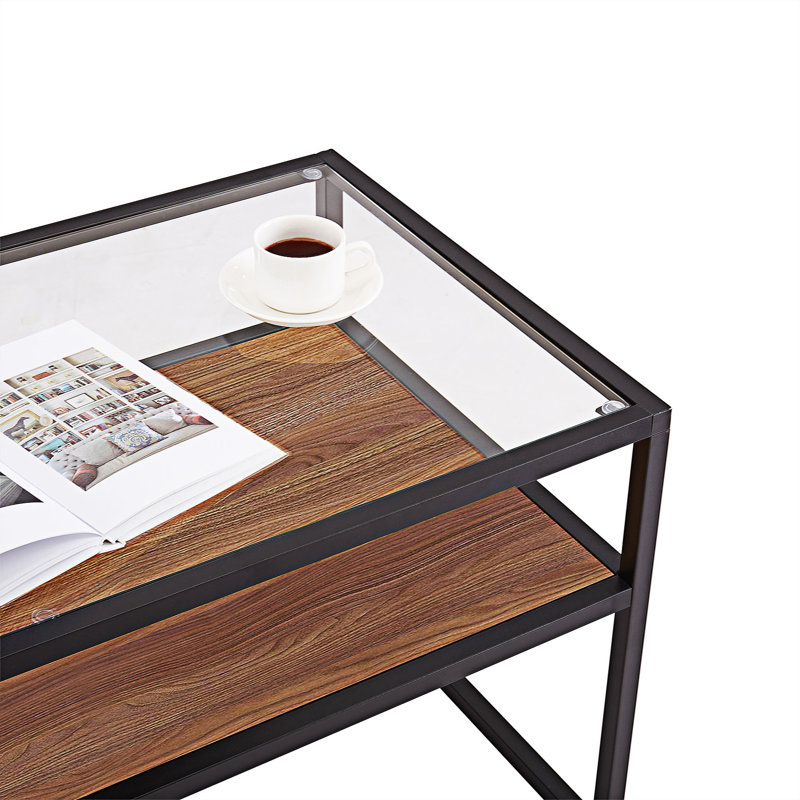 Table basse avec rangement Frame