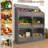 Potato Storage Bin, Vegetable Fruit Rack, Food Storage Cabinets, Snack Cabinet-1646428659