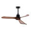 Hot sales Ventilateur de plafond moderne de 52 pouces avec 3 couleurs à intensité variable, 3 pales ABS, moteur à courant continu réversible et télécommande-129413552-129413548