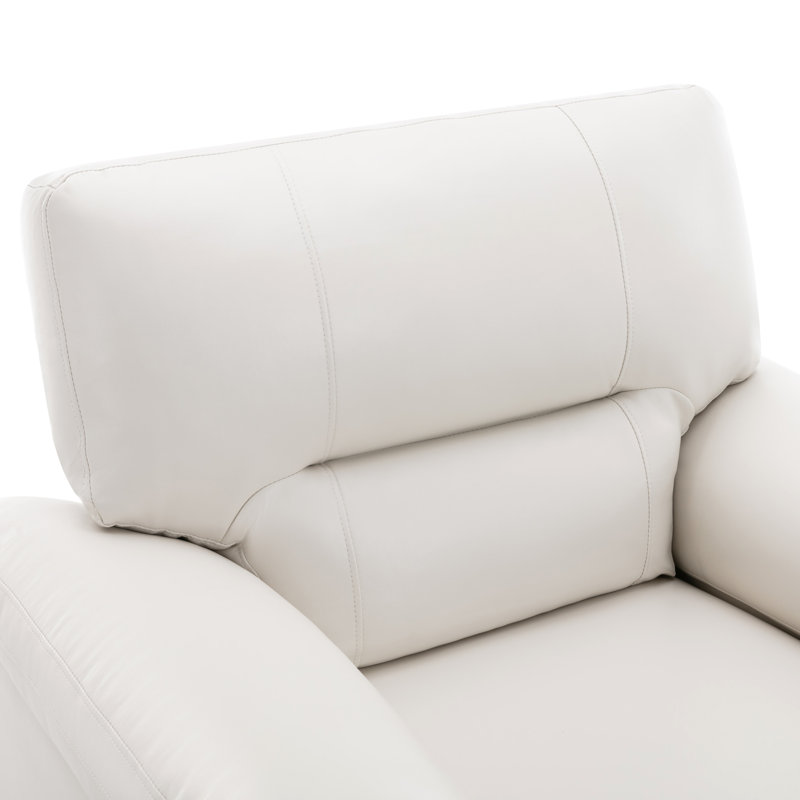Faux Leather Accent Chair (Set Of2), White