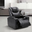 Kwanita 92cm Wide Leather Match Rocker Home Theatre Recliner