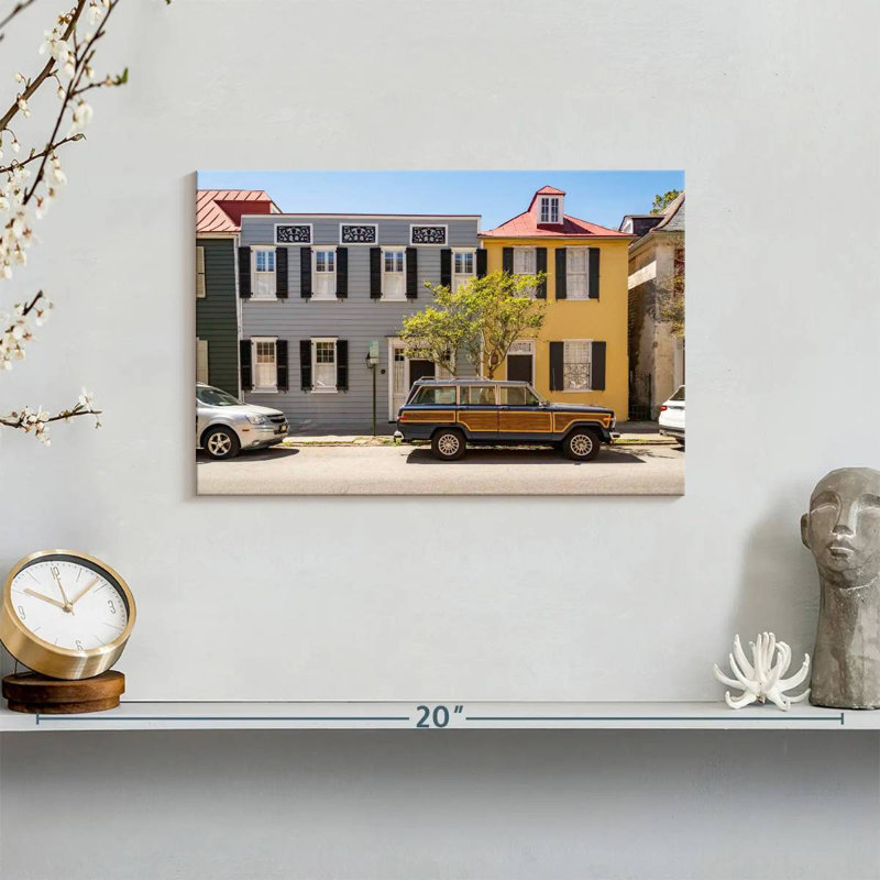 Rorry Houses In Charleston, 8" H x 12" W