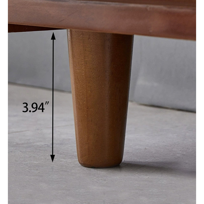 Bibliothèque du plancher au plafond avec rangement simple en bois massif., (2 tablettes) H 36,61 po x l 23,62 po x P 11,81 po