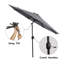 Parasol de marché octogonal 9 pi Riya-1049646810