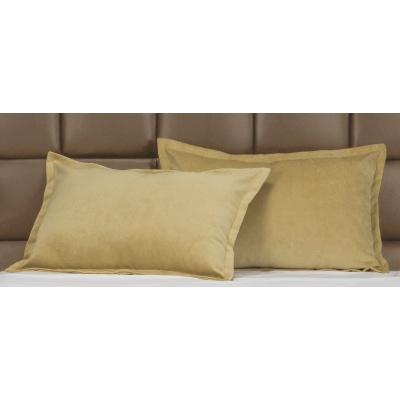 Polyester Channel Duvet Cover & Insert, King Duvet Cover + 2 Shams, Old Gold