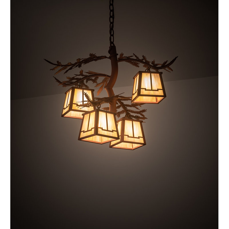 Rustic Lodge 4 - Light Chandelier