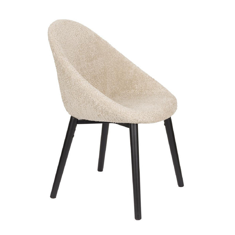 Dining Chair Upholstered Dining Chair, Beige