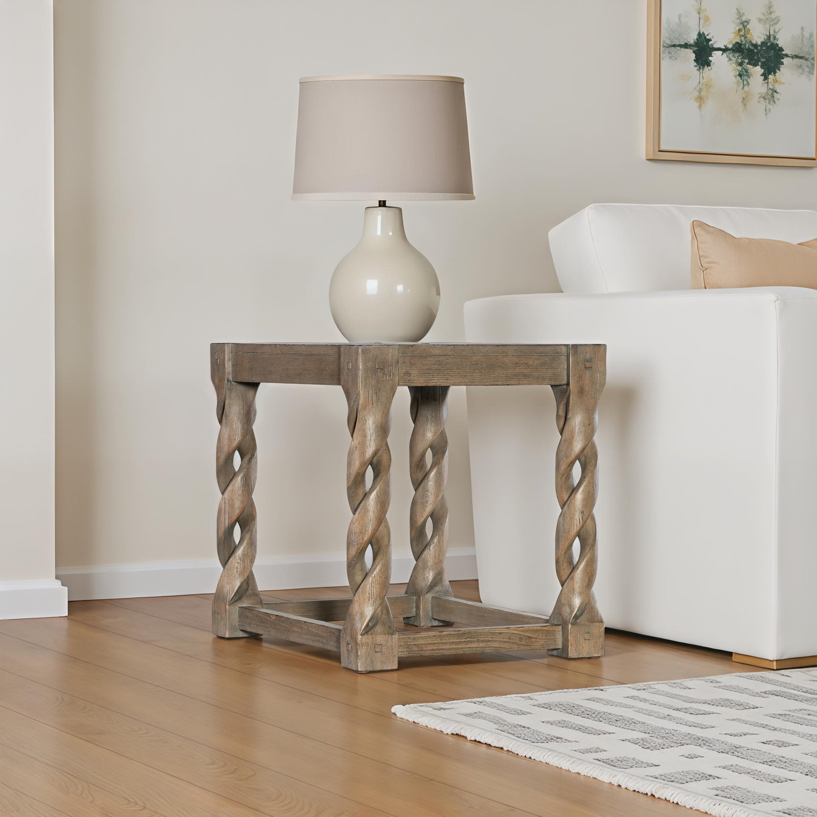 Jack 21" Pine End Table