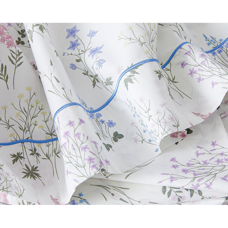 Éole Percale Flat Sheet, King Flat Sheet
