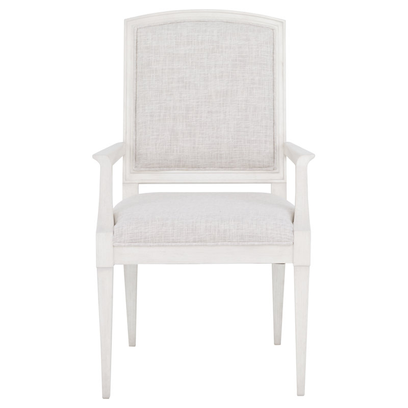 Camille Upholstered Arm Chair, Limestone