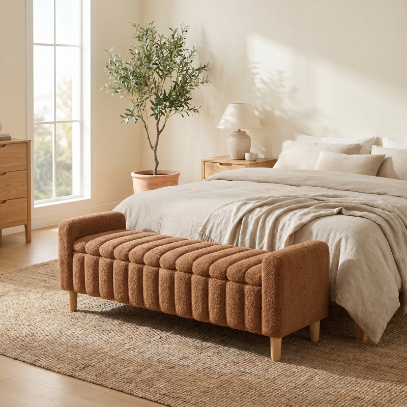 Banc de bout de lit, Caramel