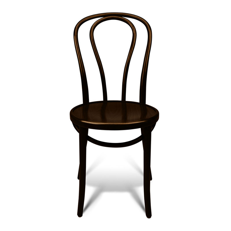 GB-118 VS LQ Side Chair, Walnut Lacquer