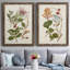 Arbres en fleurs rétro II - Toile encadrée de qualité supérieure - prête à être accrochée-1379966151-1379966171