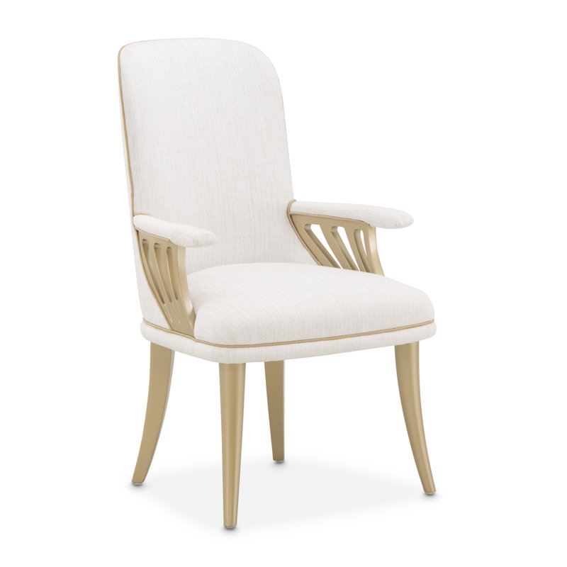 La Terrazza Dining Arm Chair - Creamy Pearl