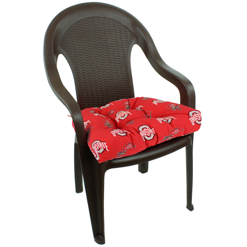 NCAA Outdoor 3'' Dining Chair Cushion