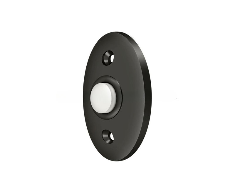 Bouton de sonnette; Standard; Finition bronze huilé, Bronze frotté à l'huile