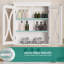 Bathroom Cabinet, Bathroom Wall Cabinet With Glass Door, Bathroom Cabinet Wall Mounted, Small Kitchen Wall Cabinets Adjustable Shelves, Wall-Mounted Storage Cabinet