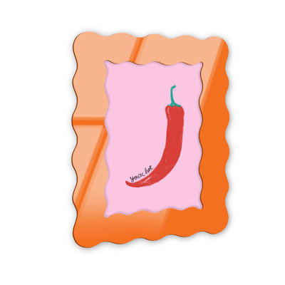 Cadre mural en acrylique Hot Pepper par NOTORIART