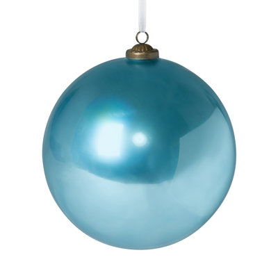 Northern Lights 7.5'' Glass Other Ball Ornament