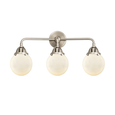 Éclairage pour meuble-lavabo de salle de bain 3 lumières 24 "Shacon 2 Beacon 6"