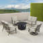 Italy Outdoor 5 - Piece Conversation Set