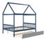 Lit plateforme avec couchette House
