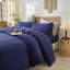Ensemble de housse de couette 100% coton délavé LifeTown-116490153-116490157