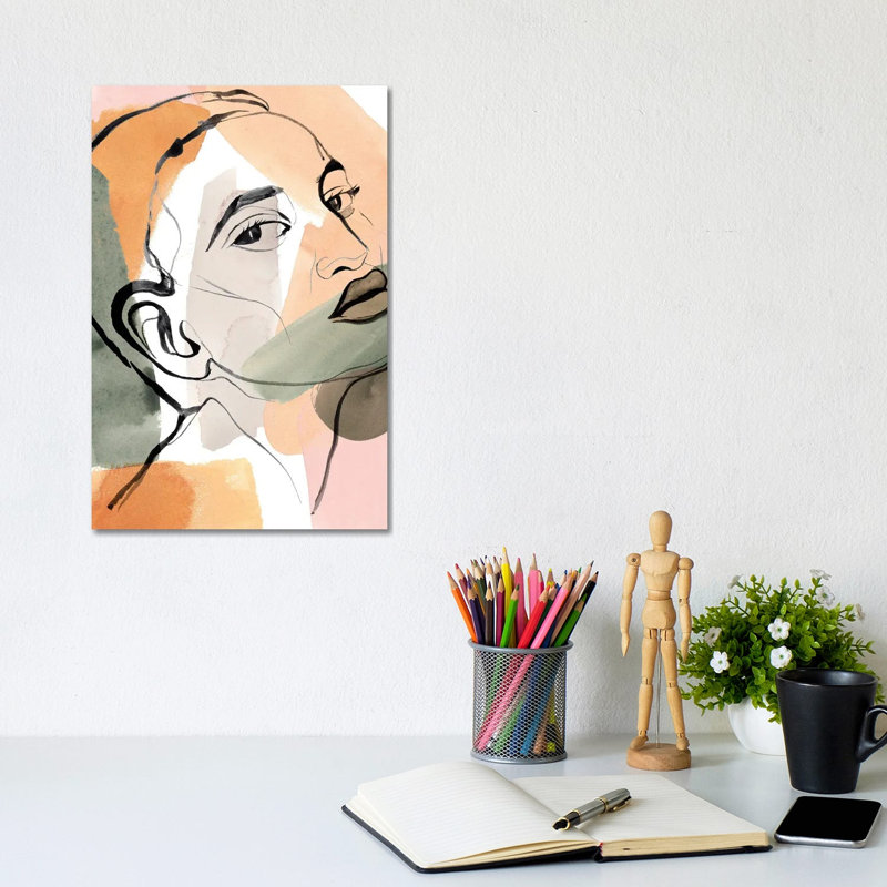 Earthly Angels IV 1 Piece Wrapped Canvas Wall Art, 20.32 cm H x 30.48 cm W