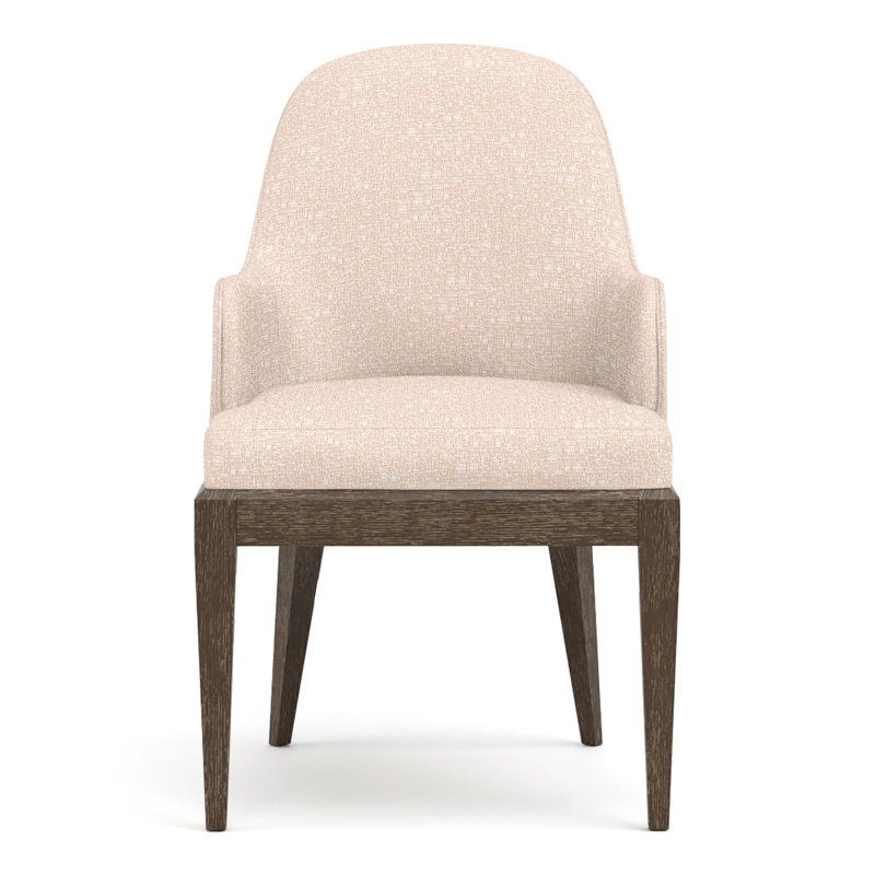 Chaise avec accoudoirs rembourrée Maidstone, Perigold IIn The Loop Shell, Piètement