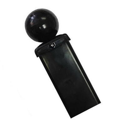 Lepine Rosalind Wheeler Bolt-Down 50mm Sq Blank Metal Post, Flat Top or Ball Top