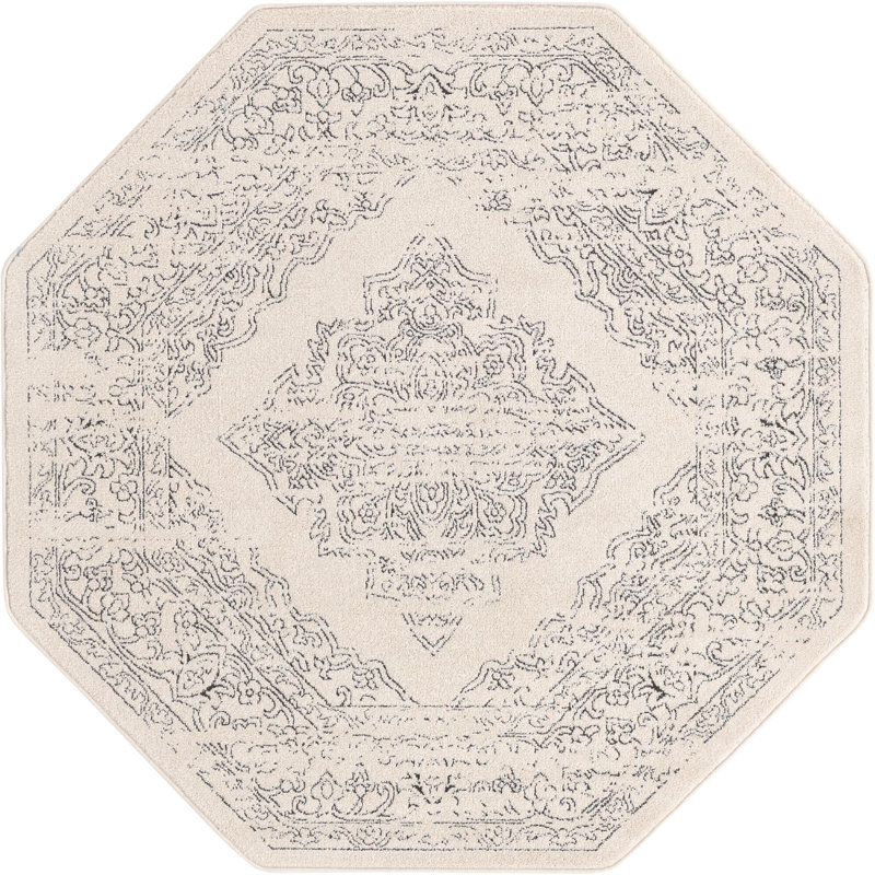 Alresford Oriental Indoor Rug, Octagon 5' x 5'