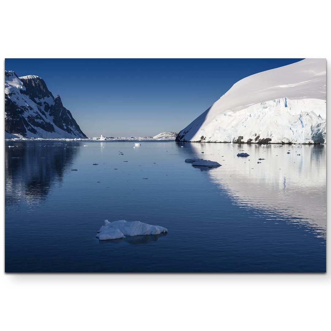 Leinwandbild Gletscher und Eisberge der Antarktis