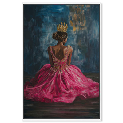 «The Rose Crown», toile Art Portrait par Art Remedy