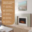 33.87 W Electric Smart Fireplace with Heat-1778754351