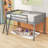 Jeanny Twin Size Wood Low Loft Bed With Ladder,Slats And Guardrails-53137469