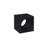 Void Side Table, Black Stone