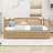 Wooden Daybed with 2 Drawers and Slats-116132808-116132811