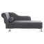 Alperin Velvet Chaise Lounge