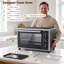 HOMCOM Toaster Oven with Rotisserie