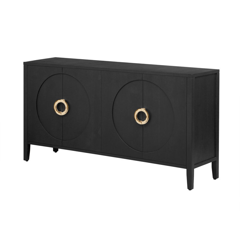 Sophisticated Fir Veneer Cabinet With Textured Finish, Ideal For Corridors, Entrances, Living Rooms & Studies, Showcasing American Design, Crafted From MDF
