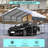 Metal Carport With Enhanced Base And Galvanized Steel Roof, Heavy Duty Outdoor Garage Car Shelter For Car, Boats And Truck-124386575
