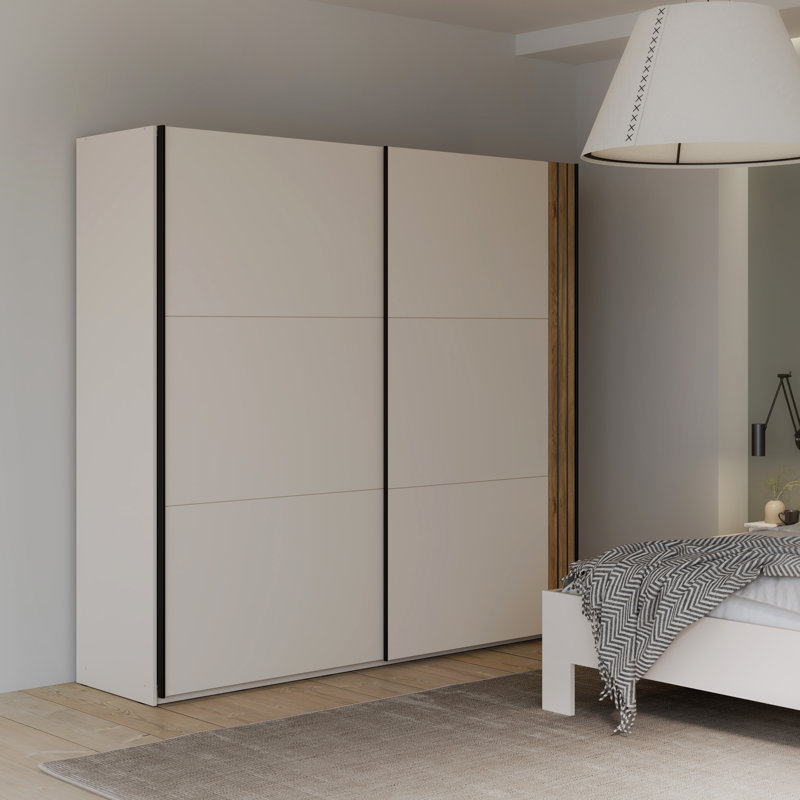 2 Door Manufactured Wood Wardrobe